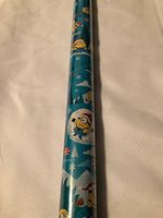 Holiday Gift Wrapping Paper - 20 sq ft - Brand New 2017 Designs (Despicable Me Minion Made)