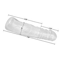 Realistic-Condom-Thick-Girth-Enhancer-Enlarger-Extender-Growth-Sleeve 3211