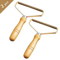 Portable Lint Remover Clothes Fuzz Shaver Reusable Double Sided Lint Remover Travel Brush for Removing Lint Dust in Clothes and Furniture (2packs)