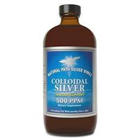 Colloidal Silver 500 PPM Natural Path Silver Wings 32 fl oz Liquid