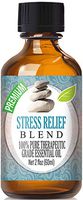 Stress Relief Essential Oil Blend - 100% Pure Therapeutic Grade Stress Relief Blend Oil - 60ml