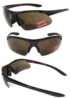 VeryHobby® Inner Bifocal Safety Reading Glasses Reading Sunglasses UV400 AP+S ANSI Z87.1+ (+2.00, Amber Lens)