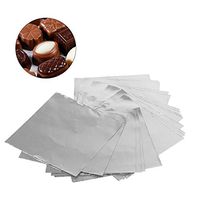 Pasamer 100Pcs/Lot Square Candy Sweets Chocolate Lolly Foil Wrappers Confectionary 3" X 3" Multicolors (02)