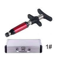 ExGizmo 6 Levels Chiropractic Instrument Spine Activator Back Adjusting Tool Medical Therapy Massage with Aluminium Box(Red,1 Head)