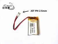 BIHUADE JST PH 2.5mm 3.7V 802540 1000MAH Polymer Lithium Battery for MP4 GPS MP3 Bluetooth Stereo DIY Gift