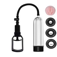 Larger Enlarge Massager-Man Pumps for P-?nìs Handsome Up P-?nìs En-larg-ement Vacuum Pump P-?nìs Extender Potency P-?nìs Enlarger for Men