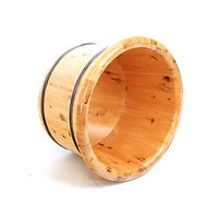 Foot Tub, Foot Spa Wooden Tub, Foot Bucket, Bilateral Household Small Wooden Barrel, Cypress Wood Pedicure Bucket