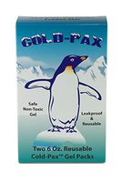 GMS Cold-Pax - 6 oz Reusable Ice Pack, Replacement for Medport Travel Organizer, Lunch Boxes, Injuries & Diabetic Bags (2 Pack) 5 1/2" x 3 3/4" x 1/2"