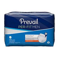 Prevail PER-FIT Protective Underwear for Men, Extra Absorbency, L (44'-58'), PFM-513 (Case of 72)