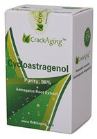 Super-Absorption Cycloastragenol 98% from CrackAging 10mg 60Veggie Capsules(Anti-Aging Supplements)