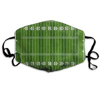 Face Mask Sport American Football Field Amazing Cycling Half Face Earloop Dust Mask for Men