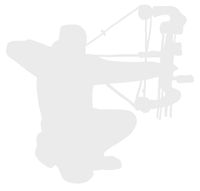 hBARSCI Archer Vinyl Decal - 5 Inches - for Cars, Trucks, Windows, Laptops, Tablets, Outdoor-Grade 2.5mil Thick Vinyl - White