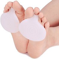 2pcs Gel Metatarsal Pads Forefoot Insoles Foot Pain Relief for Men Women Size Free