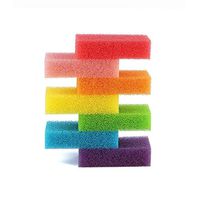 JAWM Colorful Sponges Scrubbers Kitchen Dish Cleaning Sponge Brush