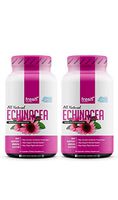 Echinacea - (2 Pack) Strongest DNA Verified - Healthy Immune System, Physical & Mental Health, Potent Strength for Winter Conditions - Pain Reliever, Anxiety, Depression, Fight Infections - Vegan Safe