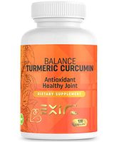 EXIR® Balance Turmeric Curcumin Antioxidant Healthy Joint Supplement 120 Capsules