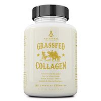 Ancestral Supplements Grass Fed (Living) Collagen—Supports Joints, Marrow Bones, Cartilage, Skin, Hair, Nails (180 Capsules)
