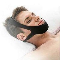 Anti Snoring Chin Strap, Snore Stopper, Comfortable Adjustable Chin Straps, Stop Snoring Jaw Strap Support Mouth Breathing Strap