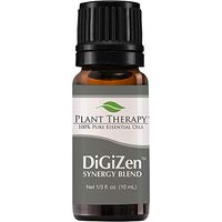 Plant Therapy DiGiZen Essential Oil Blend 10 mL (1/3 oz) 100% Pure, Undiluted, Natural Aromatherapy for Upset Stomach Relief