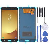 Phone case Phone Cover LCD Screen and Digitizer Full Assembly (TFT Material) for Galaxy J7 (2017), J730F/DS, J730FM/DS(Black) Highly Recommended (Color : Black)