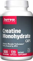 Jarrow Formulas Creatine Monohydrate Caps, Sports Nutrition, 800 mg, 120 Caps