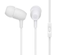 Wicked Audio Drive 600cc Earbuds with Enhanced Bass, (White)