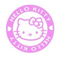 YWS Vinyl Sticker Decal - Hello Kitty - Sticker Laptop Car Truck Window Bumper Notebook Vinyl Decal SMA5447