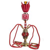 Hookah Set 2077 Limited Edition 32" Egyptian Handmade Hookah,Red