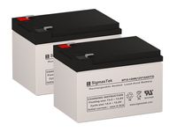 Boreem Jia 602-D (24V Version) Replacement Batteries - 2X 12 Volt 12AH Batteries by SigmasTek