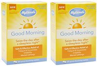 Hyland's Good Morning Tablets, Natural Relief of Fatigue, Irritability and Mental Lethargy - 2 Pack (50 Tablets Each)