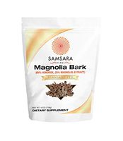 Samsara Herbs Magnolia Bark Extract Powder (4oz/114g) 20:1 Concentrated Extract 60% Honokiol, 25% Magnolol