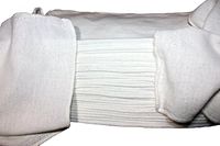 Atlas Towels White Shop Towels - (Pack of 200) - Size 13 x 13 Inches - Commercial Grade - Reusable, Washable, 100% Cotton Cleaning Cloths - Perfect Rags for Mechanic, Garage, Shops and Bar Mop