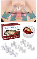 Litbun Stop Snoring Nose Vents with Luxury Art Travel Case – Set of 12 Nasal Dilators - Snoring Solution Anti Snoring Devices - Snore Stopper