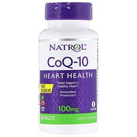 Natrol CoQ-10 Fast Dissolve Cherry - 100 mg - 30 Tablets