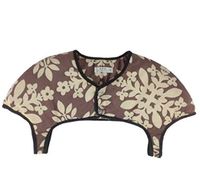 George Jimmy Unisex Prevent Arthritis Pain Thick Velvet Shoulder Warmers Clothing Shrugs XXL Size(Brown)