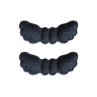 Erholi Butterfly Shape Heel Stickers Abrasion Non-slip Comfortable Sponge Heel Sticker Brush & Pen Cleaners