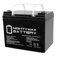 Mighty Max Battery 12V 35AH SLA Internal Thread Battery for Victory 10 Wheelchair Brand Product