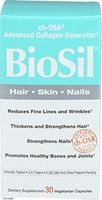 Natural Factors, Biosil Skin Hair Nails, 30 Vegetarian Capsules