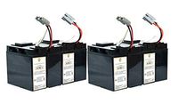 SPS Brand 24V 18Ah Replacement for APC SmartUPS SU48BP RBC11 Battery Cartridge (Pack 2)