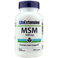 Life Extension - Msm - 1000 Mg - 100 Caps (Pack of 3)