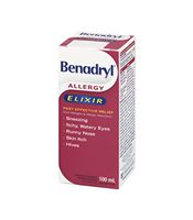 BENADRYL Liquid Elixir, 100ml