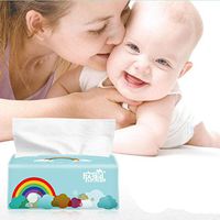 Daily Comfort&Soft Facial Tissues, 1/3/5 Cube Boxes, 300 Tissues per Box Facial Tissue Cube Suitable for People Who Have Allergic Rhinitis or Stuff Noses and Baby (5)