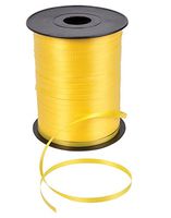 Rhode Island Novelty 3/16X500 yd Yellow Curling bbon
