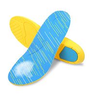 Artibetter 1 Pair Breathable Sport Insoles Arch Support Insoles Shock Absorption Shoe Pads can be Cut Military Training Shoe Pads (L)
