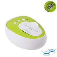 UPANV Contact Lens Cleaner,Contact Cleaner Case,Mini Contact Lens Vacuum Cleaner Set Daily Care Quick Clean New (Green)