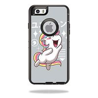 MightySkins Skin Compatible with OtterBox Defender iPhone 6/6S - Unicorn Kawaii | Protective, Durable, and Unique Vinyl Decal wrap Cover | Easy to Apply, Remove, and Change Styles | Made in The USA