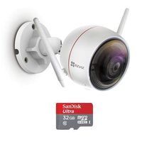 EZVIZ ezGuard Full HD 1080p Indoor/Outdoor Wi-Fi Camera - with 32GB MicroSDHC Card