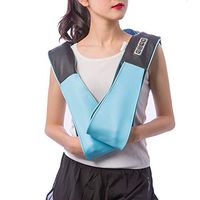 Shiatsu Back and Neck Massager with Heat Deep Kneading Massage for Neck, Back, Shoulder, Foot and Legs, Use at Home, Car, Office