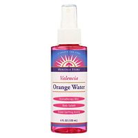 HERITAGE PRODUCTS Flower Water Orange w/Atomizer 4 OZ
