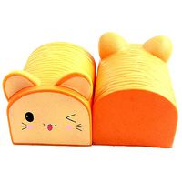 AGUIguo Stress Relief Toys for Adults Kids,Cat Bread Slow Rising Squeeze Anxiety Balls for Office Desk Christmas Birthday (Cat Bread)